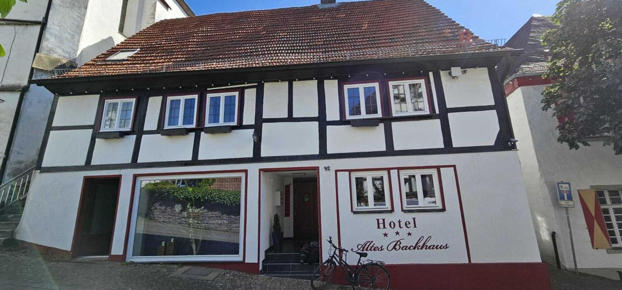 Hotel Altes Backhaus Arnsberg Exterior foto